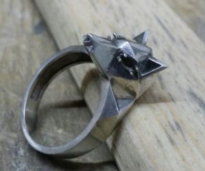 Bague loup